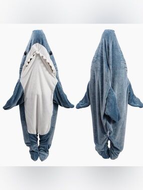 Shark Blanket Hooded Onesie